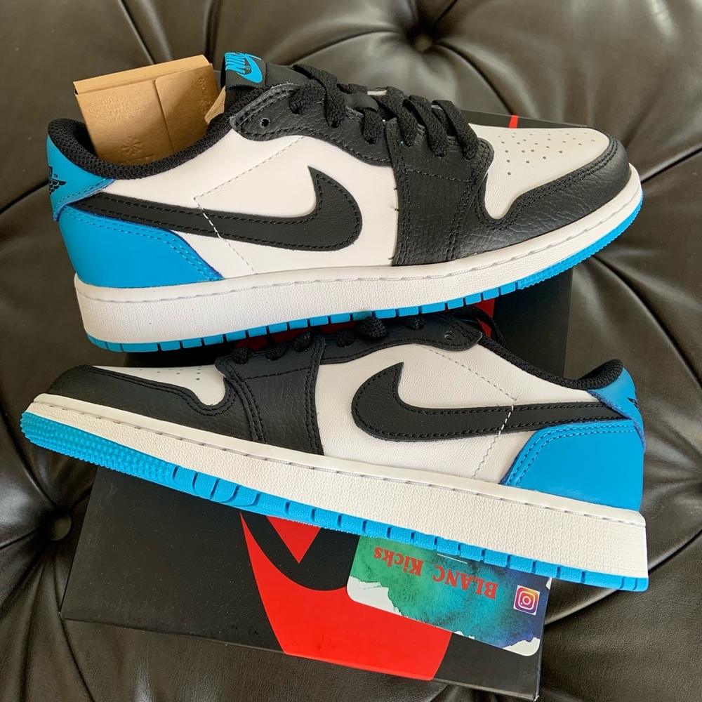 Jordan 1 Low POWDER BLUE (GS)